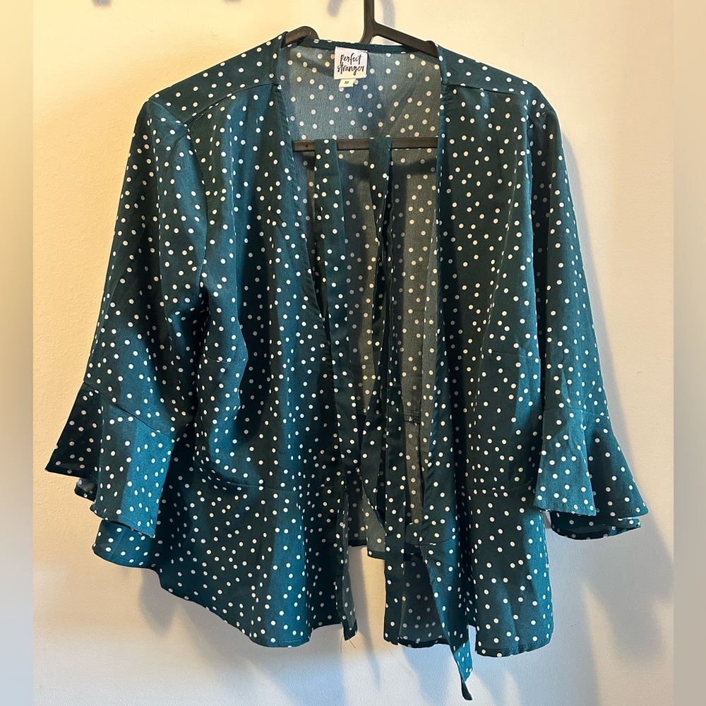 Perfect Stranger Wrap Top